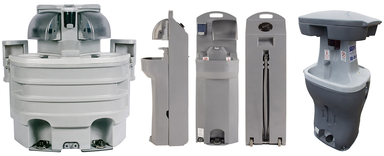 Mobile Hand Washing Stations with Soap & Water!