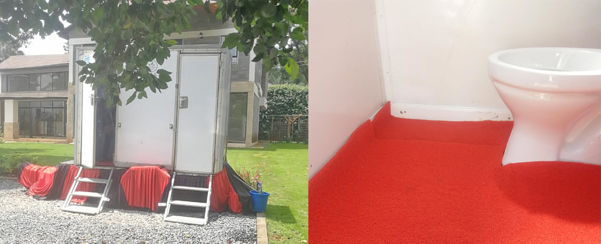 Luxury Mobile Restroom Trailers